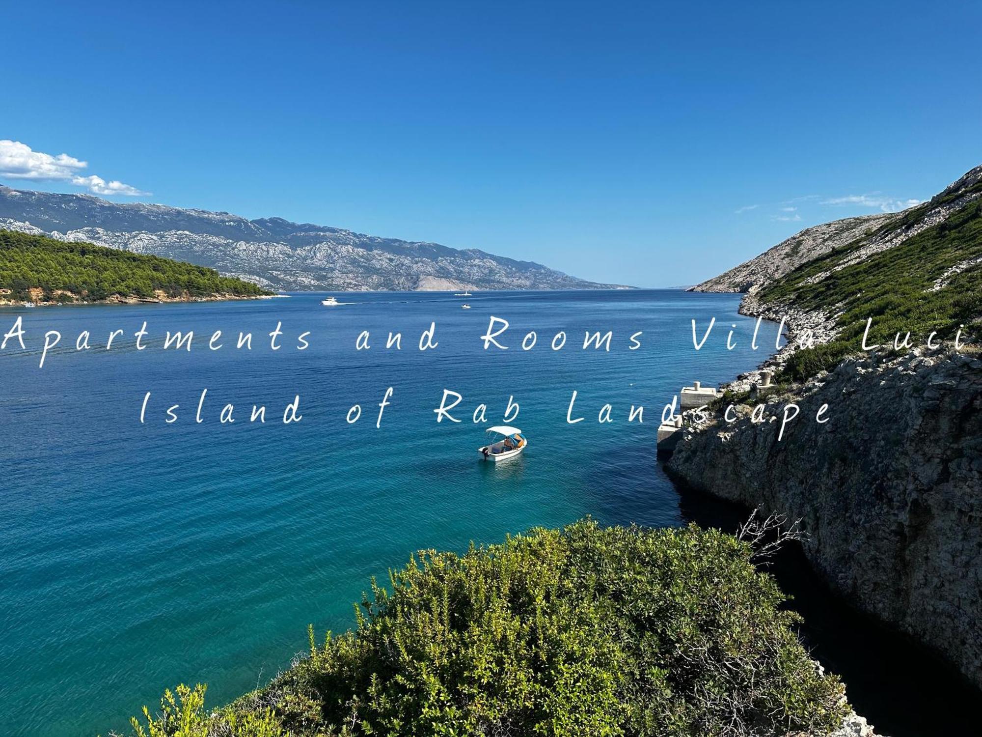 Barbat na Rabu Apartments And Rooms Villa Luci מראה חיצוני תמונה