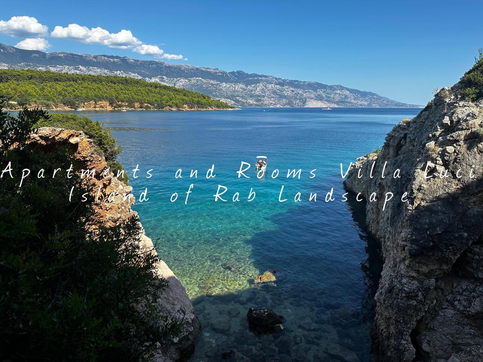 Barbat na Rabu Apartments And Rooms Villa Luci מראה חיצוני תמונה