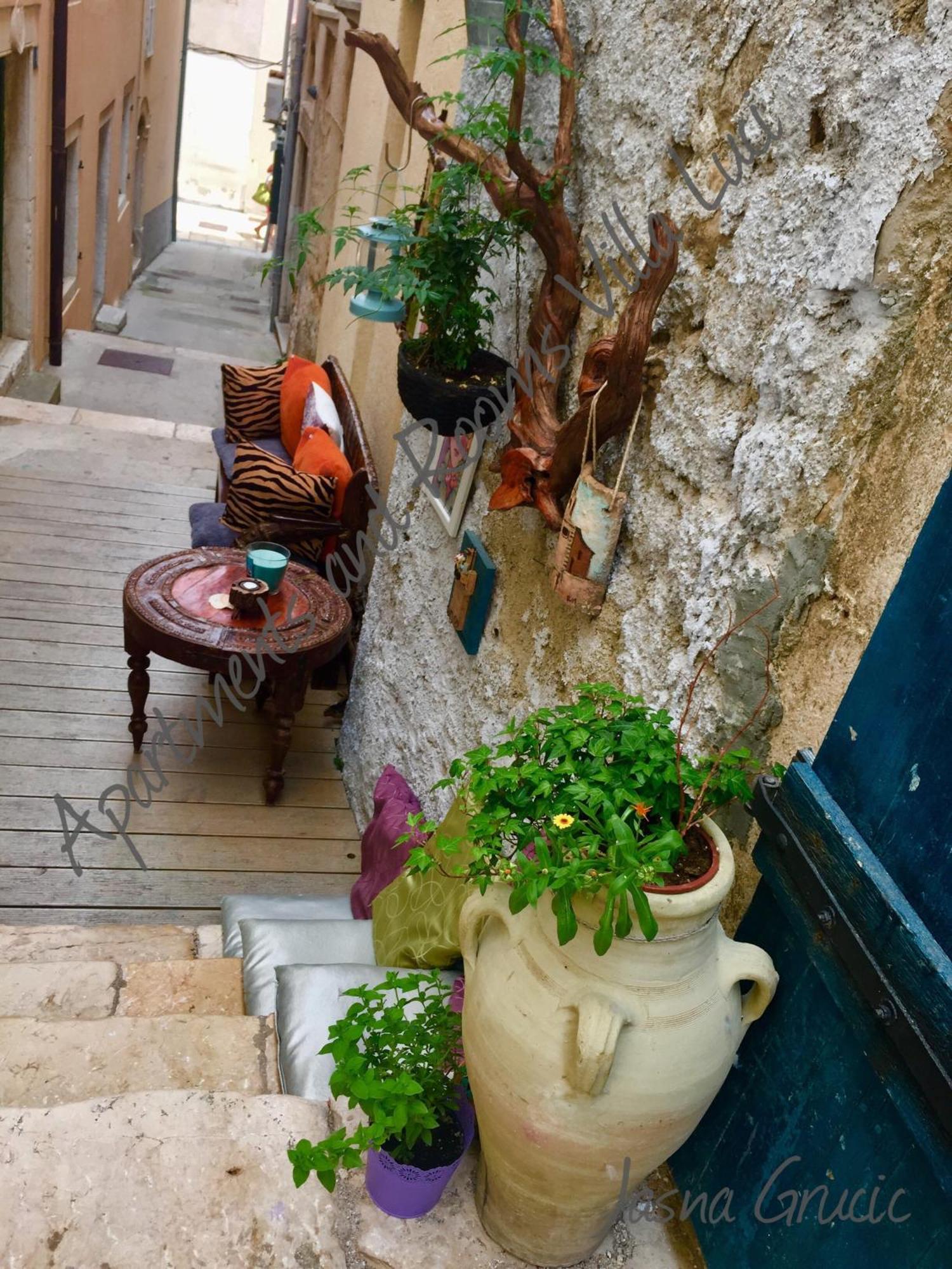 Barbat na Rabu Apartments And Rooms Villa Luci מראה חיצוני תמונה